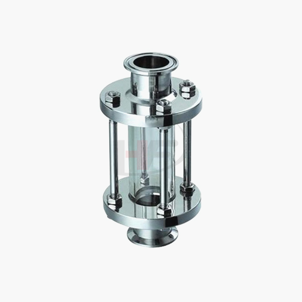 Clamped Strahgt Sight Glass