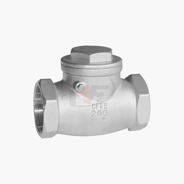 Horizontal check valve