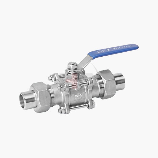 2PC Bal Valve With Nipple